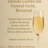 Fete frumoase cautam pentru un club exclusivist -Centru Vechi, Bucuresti